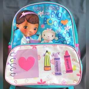 12" Disney Doc McStuffins Backpack